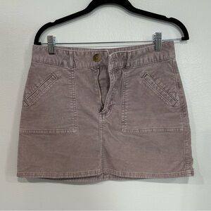 American Eagle Outfitters Mauve Corduroy Skirt